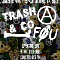 18/10 – TRASH AND CO + FØU (punk)