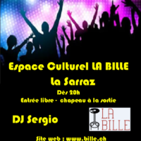 DJ SERGIO (Soirée 3H) – Samedi 09/06