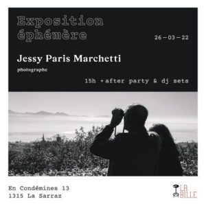 EXPOSITION ÉPHÉMÈRE - Jessy Paris Marchetti