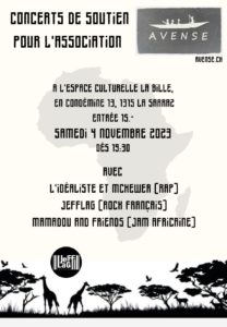 04/11/2023 soirée soutien AVENSE.CH